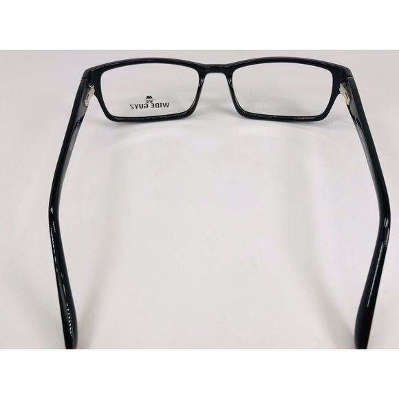 New Wide Guyz Black MOOSE Eyeglasses 60mm for The Stylish Large Man - Picture 9 of 12